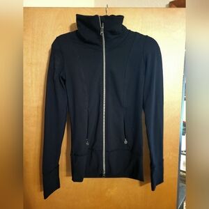 Lululemon athletica black zip jacket 2